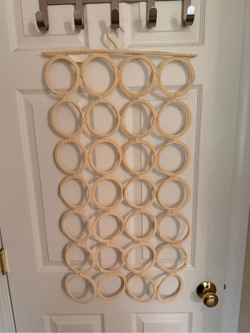 IKEA Cream Multi-Ring Hanging Organizer